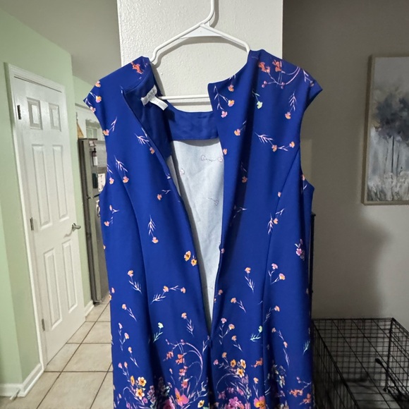 London Times Royal Blue Dress - Picture 4 of 4